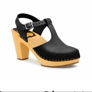 Swedish Hasbeens T-strap Sky High